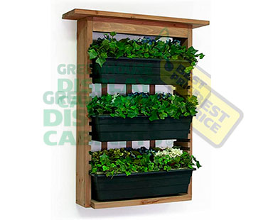 Wall Mounted Greenhouse Display Case