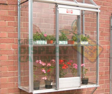 Wall Mounted Greenhouse Display Case